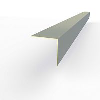 Планка угла внешнего RAL 7045 оцинкованная c порошковым покрытием 0,45мм