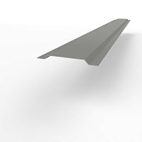 Нащельник RAL 9007 оцинкованный c порошковым покрытием 0,45мм