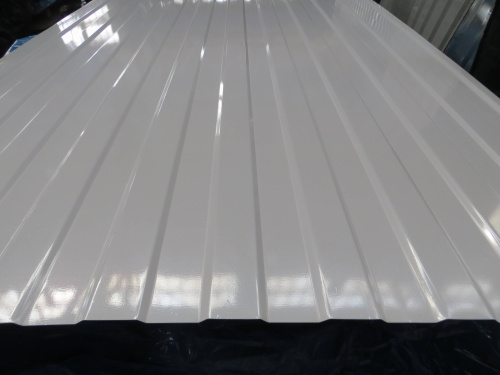 Профнастил оцинкованный с полимерным покрытием полиэстер С8 buildstor 0,35х1180мм RAL 4001 Красно-сиреневый фото 5