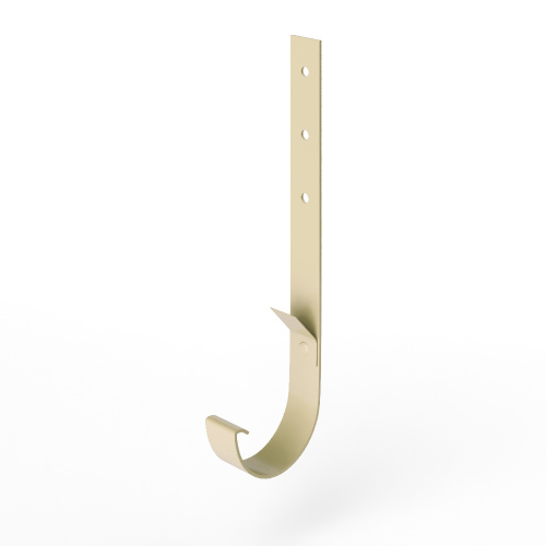 Крепление желоба водосточного c порошковым покрытием ф180x350мм RAL 1015 Крепление желоба водосточного c порошковым покрытием ф180x350мм RAL 1015