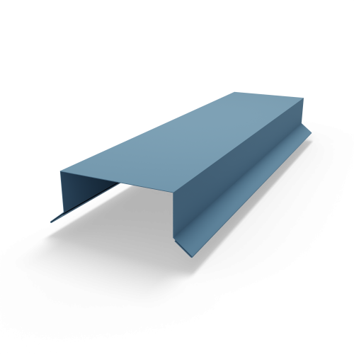 Парапет плоский RAL 5024 полиэстер 0,45 мм