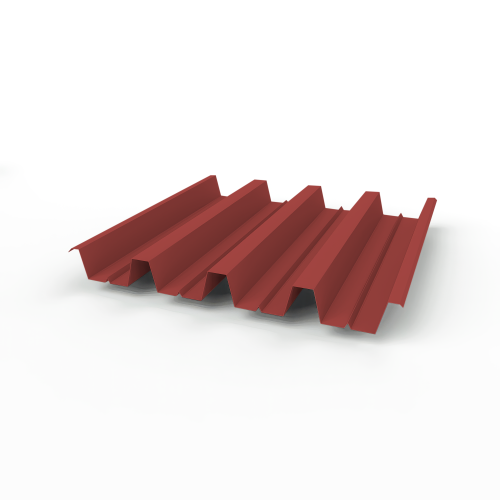 Профнастил Н60 (RAL 3013) 0,5х845мм оцинкованный, с полимерным покрытием (Полиэстер)