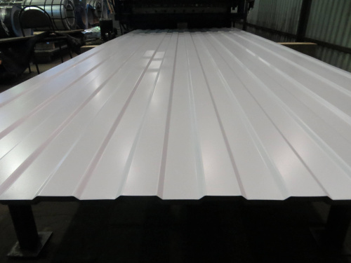 Профнастил оцинкованный с полимерным покрытием полиэстер С8 buildstor 0,35х1180мм RAL 4001 Красно-сиреневый фото 8