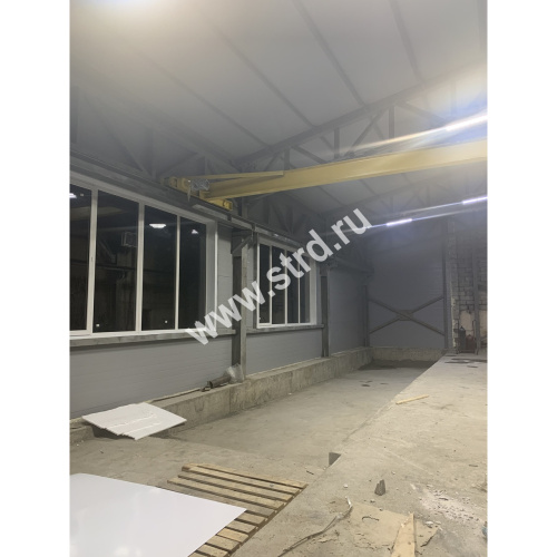 Кровельная трёхслойная сэндвич-панель кровельный профиль 100мм 1000мм с видимым креплением минеральная вата Полиэстер Доборник фото 4