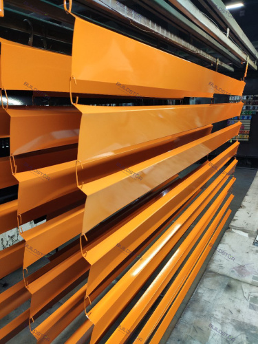 Планка угла внутренняя RAL 2011 оцинкованная c порошковым покрытием 0,45мм фото 2