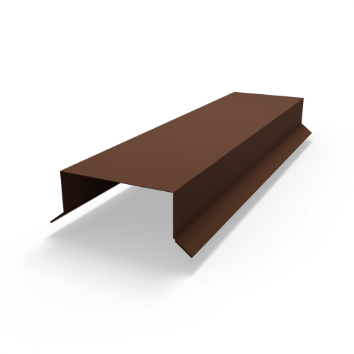 Парапет плоский RAL 8011 полиэстер 0,5 мм