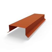 Парапет плоский RAL 2001 полиэстер 0,45 мм