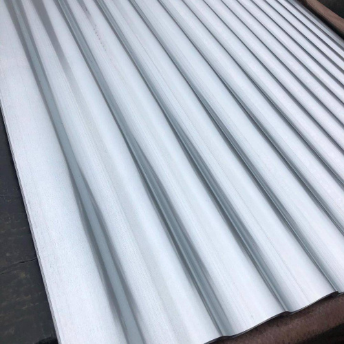 Профнастил оцинкованный с полимерным покрытием полиэстер С15 buildstor 0,45х1180мм RAL 7004 Сигнальный серый фото 3