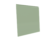 Фасадная кассета 1160х1140 закрытого типа, толщина 0,7 мм, RAL 6019 (Бело-зеленый)