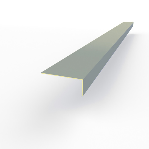 Лобовая планка (RAL 7001) оцинкованная, с порошковым покрытием 0,45 мм