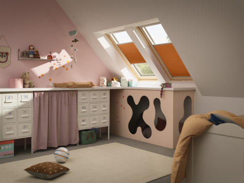 Окно мансардное дерево, лак ручка снизу Velux GLL MK08 1061B Дизайн WoodLine 78*140см фото 12