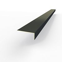 Лобовая планка (RAL 7021) оцинкованная, с порошковым покрытием 0,45 мм