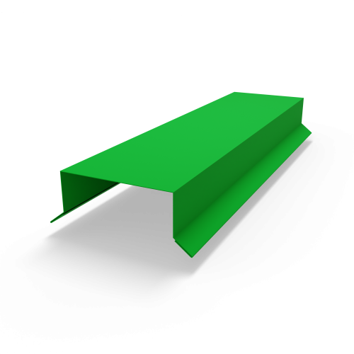 Парапет плоский RAL 6038 полиэстер 0,45 мм