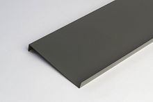 Отлив оконный оцинкованный c порошковым покрытием 0,45мм RAL 7023