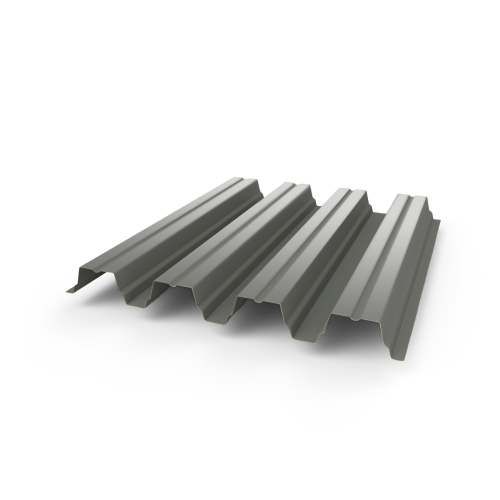 Профнастил Н75 - 0,65 (RAL 9022) с полимерным покрытием (полиэстер)