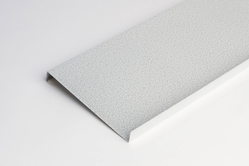 Отлив оконный оцинкованный c порошковым покрытием 0,7мм ширина более 625 мм RAL 5024 Отлив оконный оцинкованный c порошковым покрытием 0,7мм ширина более 625 мм RAL 5024