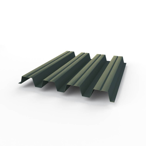 Профнастил оцинкованный с полимерным покрытием полиэстер Н57 buildstor 0,65х801мм RAL 7026 Гранитовый серый