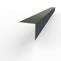 Угол внешний RAL 7024 оцинкованный с порошковым покрытием 0,45 мм