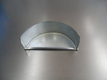 Заглушка желоба водосточного оцинкованная ф150мм