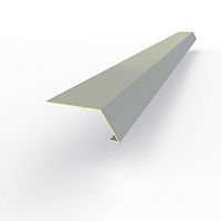 Карнизная планка RAL 7040 оцинкованная c порошковым покрытием 0,45мм