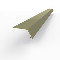 Карнизная планка RAL 7002 оцинкованная c порошковым покрытием 0,45мм