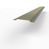 Нащельник RAL 7003 оцинкованный c полимерным покрытием 0,45 мм