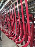 Крепление желоба водосточного короткое c порошковым покрытием ф220x350мм RAL 3005