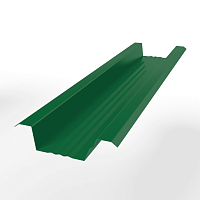 Вентилируемый прогон опорный оцинкованный с порошковым покрытием 0,45мм ширина более 625 мм RAL 6029