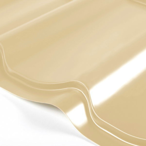 Металлочерепица Монтеррей классик оцинкованная с полимерным покрытием 0.5x1180мм RAL 1014 фото 2 Металлочерепица Монтеррей классик оцинкованная с полимерным покрытием 0.5x1180мм RAL 1014 фото 2