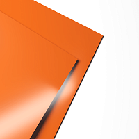 Гладкий лист 0.55мм RAL 2008 Ярко-красно-оранжевый