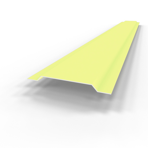 Нащельник RAL 1026 оцинкованный c порошковым покрытием 0,45мм