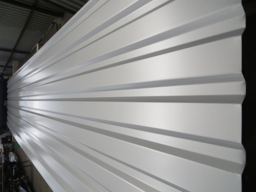 Профнастил оцинкованный с полимерным покрытием полиэстер С20 buildstor 0,5х1150мм RAL 7004 Сигнальный серый фото 6