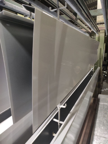 Парапет плоский RAL 9003 полиэстер 0,7 мм фото 2