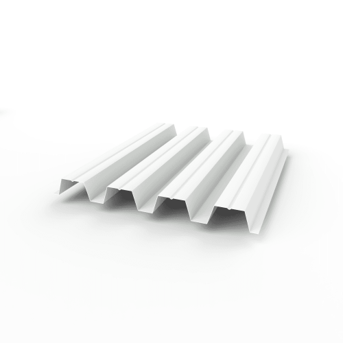 Профнастил оцинкованный с полимерным покрытием полиэстер Н57 buildstor 0,65х801мм RAL 9010 Белый Профнастил оцинкованный с полимерным покрытием полиэстер Н57 buildstor 0,65х801мм RAL 9010 Белый