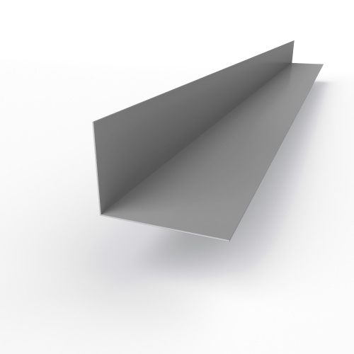 Планка угла внутренняя RAL 7030 оцинкованная c порошковым покрытием 0,45мм