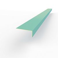 Лобовая планка (RAL 6027) оцинкованная, с порошковым покрытием 0,45 мм