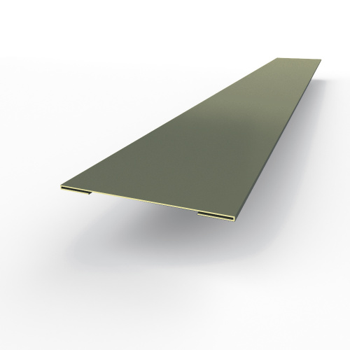 Планка стыковочная RAL 7010 оцинкованная c порошковым покрытием 0,45мм