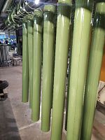 Труба водосточная оцинкованная порошок ф120х1250мм RAL 6011