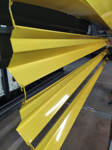 Планка стыковочная RAL 1018 оцинкованная c порошковым покрытием 0,45 мм фото 2