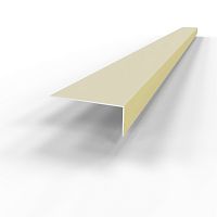 Лобовая планка (RAL 1013) оцинкованная, с порошковым покрытием 0,45 мм