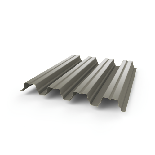 Профнастил Н75 - 0,65 (RAL 7030) с полимерным покрытием (полиэстер)