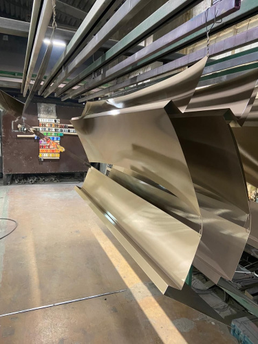 Планка угла внутренняя RAL 1019 оцинкованный c порошковым покрытием 0,45мм фото 2