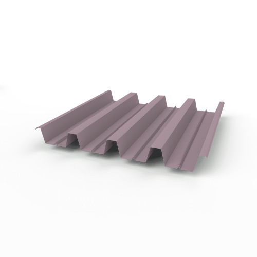 Профнастил Н60 (RAL 4009) 0,7х845мм оцинкованный, с полимерным покрытием (Полиэстер)