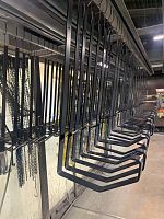 Крепление желоба водосточного c порошковым покрытием ф180x350мм RAL 7024