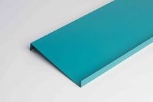 Отлив оконный оцинкованный c порошковым покрытием 1,5мм ширина менее 625 мм RAL 5021