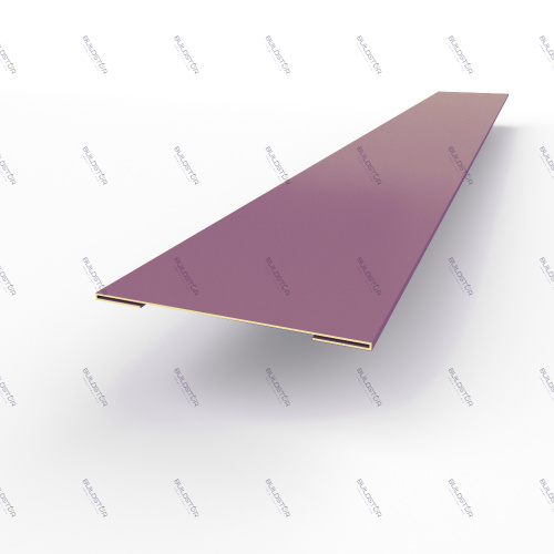 Планка стыковочная RAL 4001 оцинкованная c порошковым покрытием 0,45мм